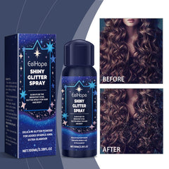 Body Glitter Spray, Facial Collarbone Hair Highlighter Spray To Brighten Glitter Ball Festive Carniva