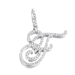 Hip hop accessories grass letter pendant melon seed buckle Cuban chain accessory