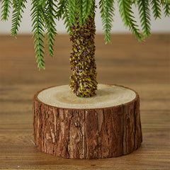 Crooked Neck Christmas Leaves Nobelson Home Small Desktop Ornament