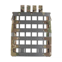 Tactical Vest - Molle Zipper Back Panel, for Paintball, Airsoft, Outdoor Hunting. Plate Carrier Expansion Equipment.