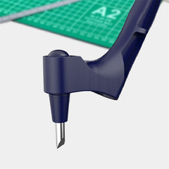 Craft Cutting Tools 360 Rotating Blade Paper-Cutter 3 Replace Blade Craft Cutting Knife DIY Art Wear-Resisting Art Cutting Tool