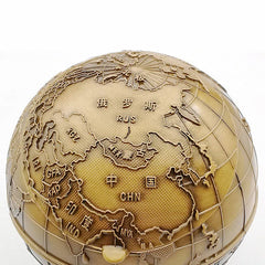 Antique style personalized ashtray with lid anti fly ash household large classical craft gift