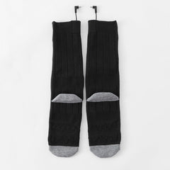 Heating socks, warm electric socks, USB charging long tube skiing socks, men's and women's winter heating and foot warming socks
