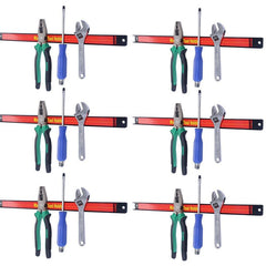8 12 18 24 Magnetic Tool Holder Bar Organizer Racks for Connecting Strips Tools in the Garage and Workshop