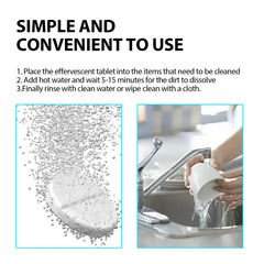 Multifunctional Kitchen Cleaning Tablets, Home Kitchen Stove Kitchen Utensils Stainless Steel Heavy Oil Cleaning And Descaling