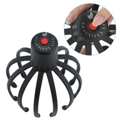 Multi Claw Electric Massager Head Scalp Kneading Massager Eight Claw Fish Electric Head Massage Claw