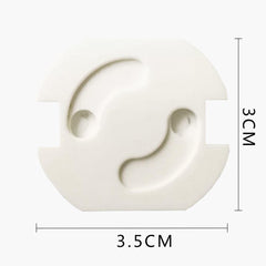 10pcs Children Against Electric Protection Socket Plastic Security Locks