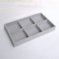 Velvet Stackable Jewelry Organizer, Portable for Rings, Earrings and Necklaces.