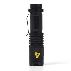 6PCS/Set Mini Flashlight Waterproof LED light Zoomable Torch AA 14500 battery  Torch Lamp