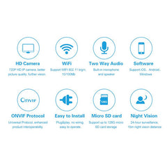 VStarcam HD Indoor Wireless 720P Security IP Camera Surveillance WiFi CCTV Camera Pan