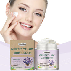 Lavender Grass Fed Tallow Moisturizer Deep Moisturizing Soft Skin Relief Dry Moisturizer