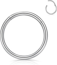 18g- steel hoop-silver-10-1