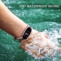 S3 Color Bracelet Fashion Wrist Smart Band Bracelet Girl Women Heart Rate Monitor Lady Female Fitness Tracker Wristband