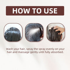 Polygonum Spray, Moisturizing Hair Smooth Shine Thick Solid Hair Black Hair Conditioning Spray