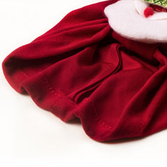 Hat Newborn Christmas Santa Hat Headdress Cozy Hat Infant Head Accessories New Year Holiday Party Hat Props
