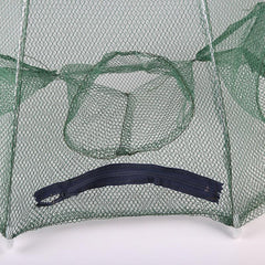 6 Hole Fishing Net Folded Portable Hexagon Network Casting Nets
