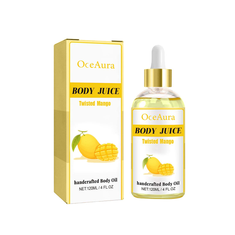 Handcrafted Body Oil, Moisturizing And Hydrating Massage Essential Oil For Soothing Tired Skin