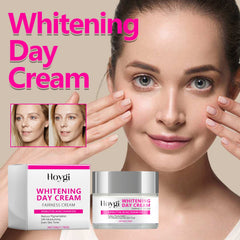 Whitening Day Cream, Lighten Facial Fine Lines And Spots Repair Firming Moisturizing Skin Whitening Cream