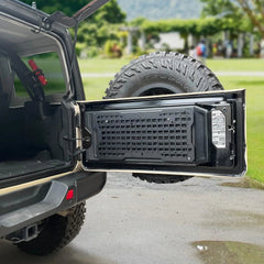 JK&JL Tailgate Tactical Panel for Wrangler Tailgate Tool Kit/JL Organizer Racks Compatible with Jeep Wrangler 2007-2022 JK JKU &