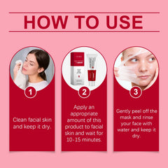 Collagen Tearing Mask Nourishes, Moisturizes, Firming And Firming Collagen Mask For Tender Skin
