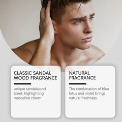 Attractive Men Light Scent, Exude Charming Date Fragrance Fragrance Portable Sandalwood Perfume