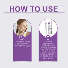 Firming Eye Cream, Lighten Fine Lines Hydrating Moisturizing Firming Skin Around The Eyes Moisturizing Massage Care Eye Cream