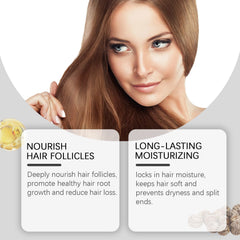 Moisturizing Hair Care Oil Nourishes Scalp Care Repair Hair Quality Frizzy Smooth Hair Moisturizing Hair Care Oil