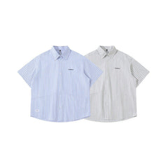 Striped short sleeve