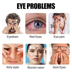 Wormwood Eye Care Sticker Box, Stay Up Late Eye Dry Eye Astringent Cold Compress Stick Moxibustion Students Eye Care Patch Vision