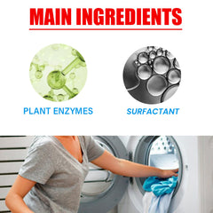 Laundry And Cleaning Tablets Deeply Clean Stubborn Dirt And Stains From Clothes. Portable And Easy To Store. Gentle And Hands-Free
