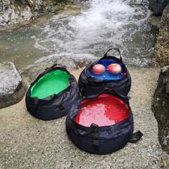 Fishing Basin Portable Travel Laundry Washbasin Foot Bag Bucket Outdoor Travel Basin