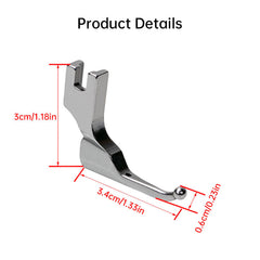 P369. Wedding dress fashion fabric. Bead-free fixed presser foot.