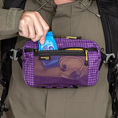 Hikeman - UHMWPE Outdoor Waist Pack for Hiking/Camping/Cycling, Phone & Gear Storage