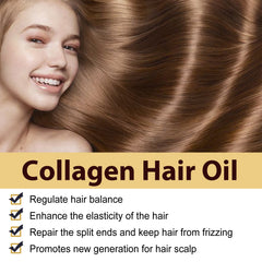Maca Essence Repair Collagen, Repair Bifurcate Improve Hair Moist Smooth The Hair Essence