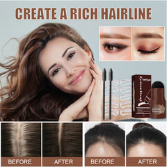 Brow Print Set Quick Brow Makeup Lazy Hairline Powder Repair Natural Waterproof Contouring Shadow