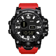 Multi functional outdoor men's electronic watch for male and female students running sports watch