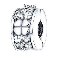 Lucky Clover Buckle DIY jewelry accessories beads