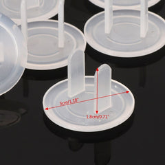 10pcs US Child Safety Electrical Outlet Cover Plugs for Power Socket Guard Baby Protection Anti Electric Shock Rotate Protector