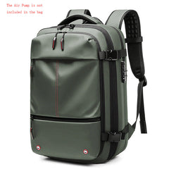 Air Tight Bags Valve Vacuum Compression Backpack system Expandable waterproof bagpack back pack travel laptop bag backpacks