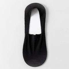 Men's thin breathable mesh boat socks short socks shallow mouth ice silk invisible socks ﻿