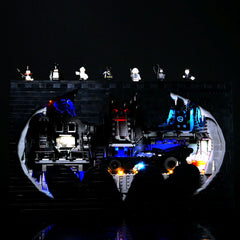 LP building block lighting suitable for LEGO 76252 Batcave Shadow Box building block model LED remote control lighting