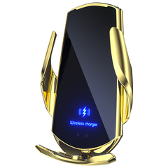 Q3 car wireless charging mobile phone holder 15W induction opening and closing car navigation stand supplies