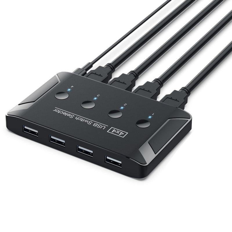 USB 3.0 multi interface four in four out hub printer sharer multi computer shared switch