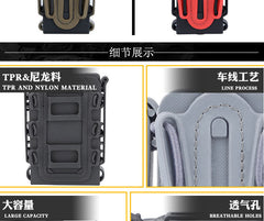 Live CS Tactical Waist Hanging Box 5.56&7.62 Elastic Scorpion Quick Pull Outdoor Multi purpose Kit