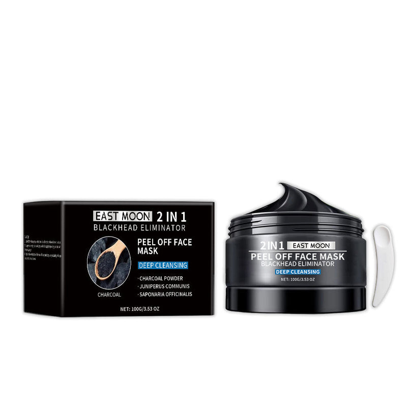 Bamboo Charcoal Cleansing Mask Gently Cleanses Skin, Horny Blackheads, Moisturizes, Tender And Brightening Mud Mask
