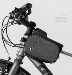 Sahoo 122007 Touch Screen Bike 6.5in Cell Mobile Phone Bag Front Frame Top Tube Cycling Pouch