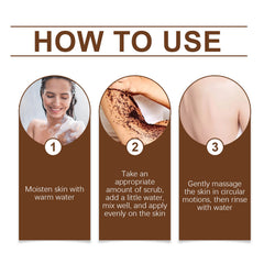Coffee Body Scrub Gently Cleanses Skin, Exfoliates, Moisturizes And Refreshes Skin