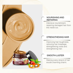 Batana Oil Strong And Volumizing Hair Mask Repair Hair Frizz Nourishing Hair Smooth Hair Treatment
