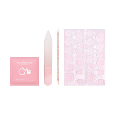 ibcccndc New Wearable Nail Manicure Kit Nail File Jelly Glue Easy To Operate Wearable Nail