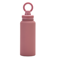 Magnetic Phone Holder Outdoor Large Capacity 1L Wide-Mouth Insulated Stainless Steel Sports Water Bottle